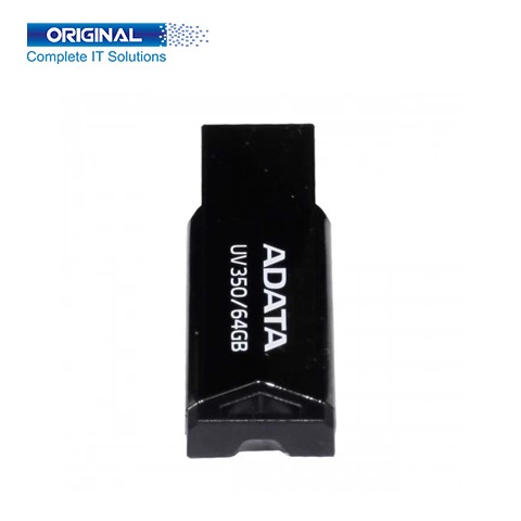 ADATA UV350 64GB USB 3.2 Black Pen Drive
