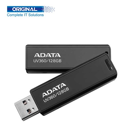 ADATA UV360 128GB USB 3.2 Black Pen Drive