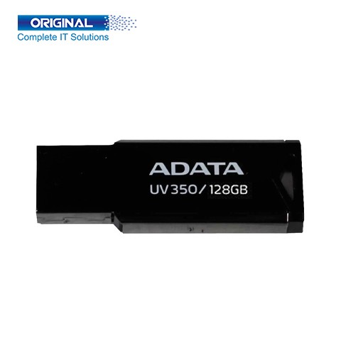 ADATA UV350 128GB USB 3.2 Black Pen Drive
