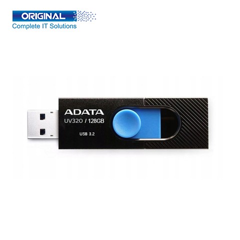 ADATA UV320 128GB USB 3.2 Black-Blue Pen Drive