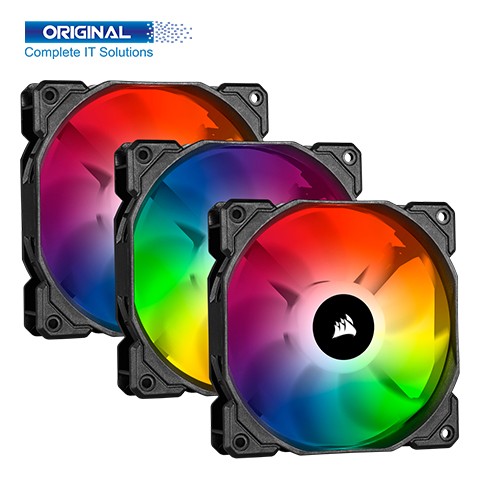 Corsair SP120 PRO RGB Triple Fan Kit Casing Cooling Fan