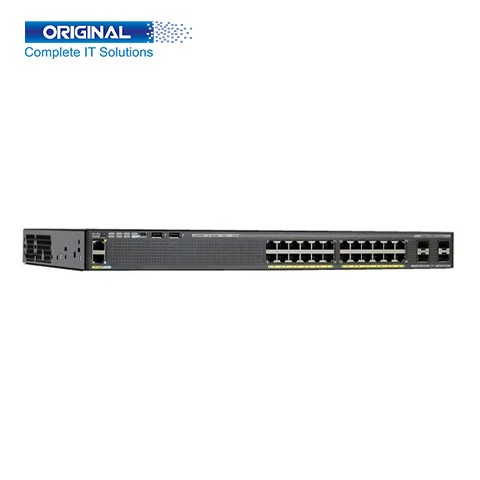 Cisco WS-C2960X-24PS-L 24 Port PoE Switch