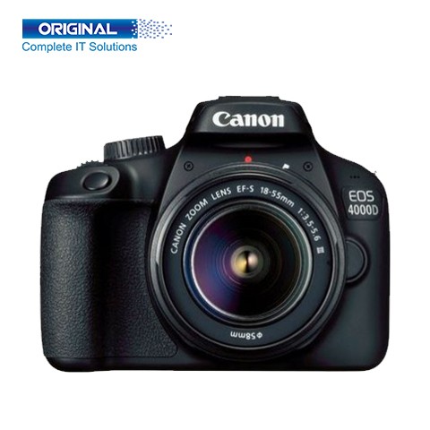 Canon EOS 4000D 18MP With 18-55mm Lens DSLR Camera