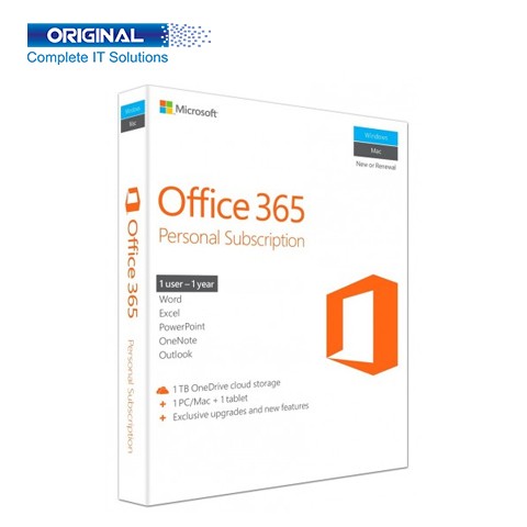 Microsoft Office 365 Personal For 1 User