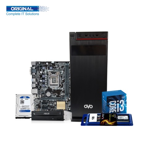 Intel Core i3 6TH Gen 4GB Ram 1TB HDD Desktop PC