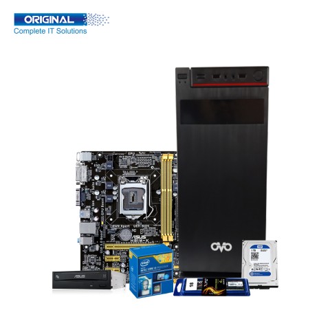 Intel Core i3-4130 4TH Gen 4GB Ram 1TB HDD Desktop PC