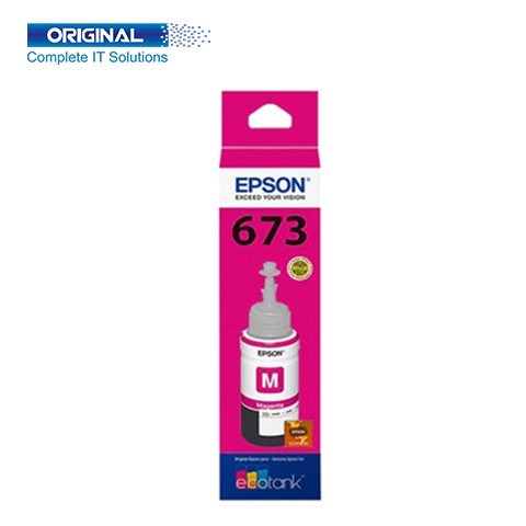 Epson 673 Magenta Original Ink Bottle (C13T673300)