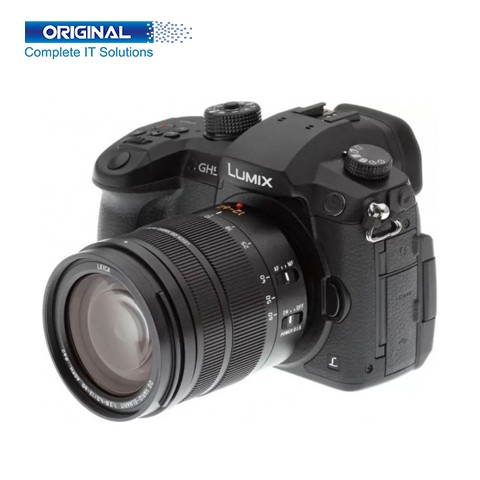 Panasonic Lumix GH5 0.3MP 4K 12-60mm Lens Wi-Fi Bluetooth Touchscreen Mirrorless DSLR Camera
