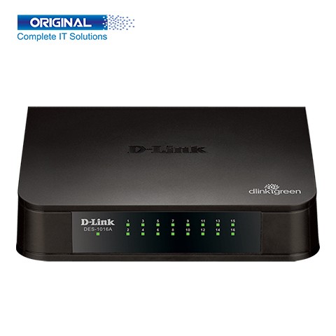 D-Link DES-1016A 16-port 10/100Mbps Unmanaged Switch