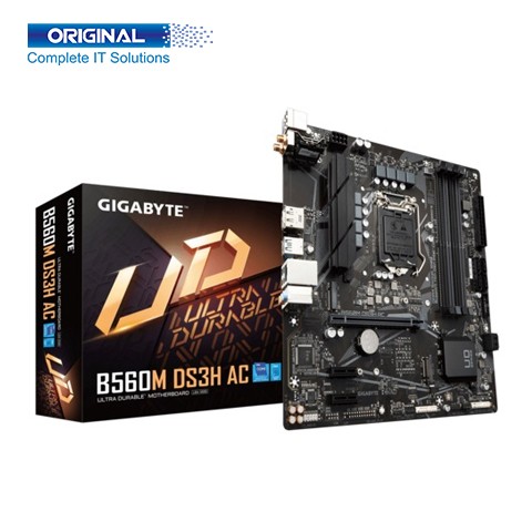 Gigabyte B560M DS3H AC Intel Micro ATX Motherboard