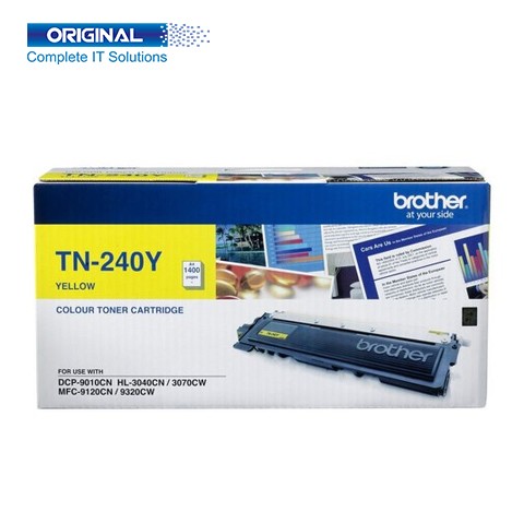 Brother TN-240Y Yellow Original Laser Toner