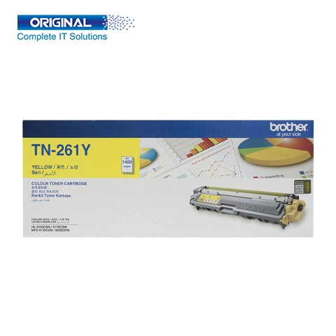 Brother TN-261Y Yellow Original Laser Toner