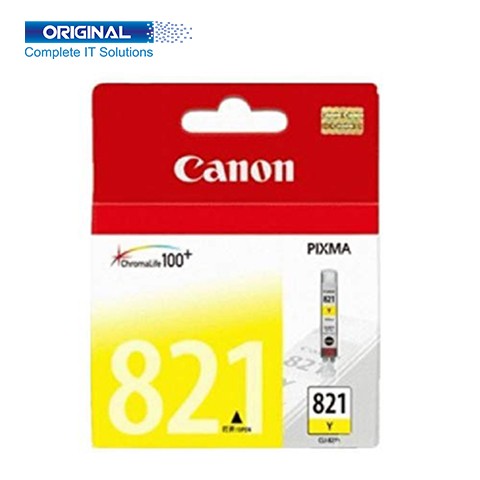 Canon CLI-821 Yellow Original Ink Cartridge