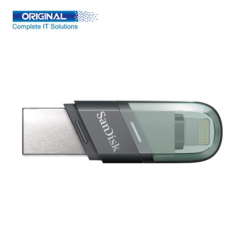 Sandisk iXpand Flip IX90N 64GB IOS USB 3.0 Silver Pen Drive