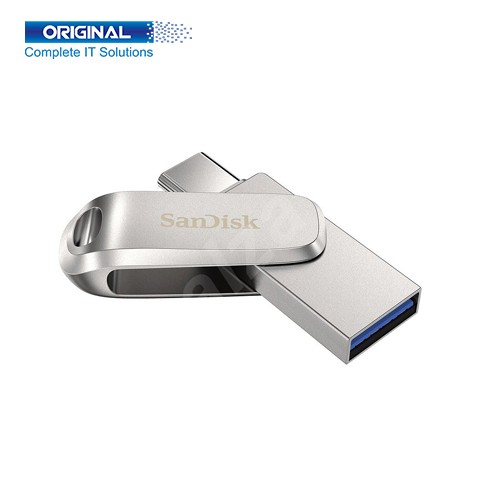 Sandisk Ultra Dual Drive Luxe 512GB USB Type-C 3.1 Silver Pen Drive