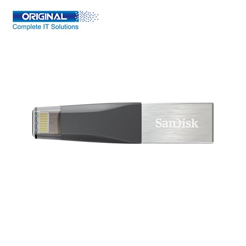 Sandisk iXpand Mini 256GBUSB 3.0 Black-Silver Pen Drive