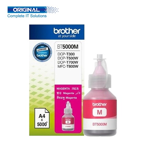 Brother BT5000 Magenta Original Ink Bottle Cartridge