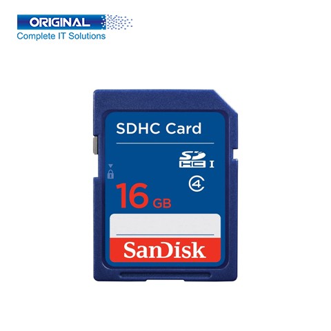 Sandisk 16GB Class 4 SDHC Flash Memory Card