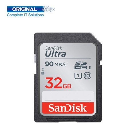 Sandisk Ultra 32GB Class 10 SDHC Flash Memory Card