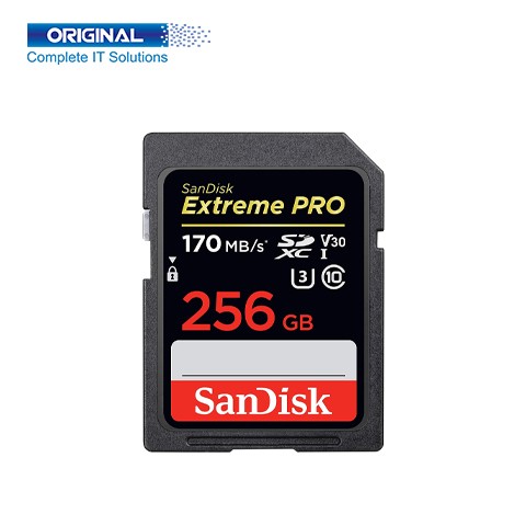 SanDisk SDSDXXY-256G-GN4IN 256GB Extreme PRO Memory Card