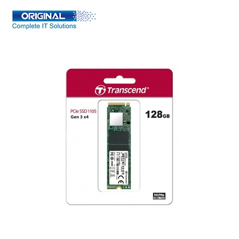 Transcend 128GB 110S NVMe M.2 2280 PCIe Gen 3 X4 Internal SSD