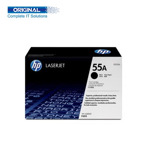 HP 55A Black Original LaserJet Toner (CE255A)