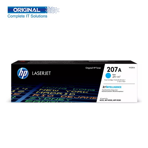 HP 207A Cyan Original Color LaserJet Toner (W2211A)