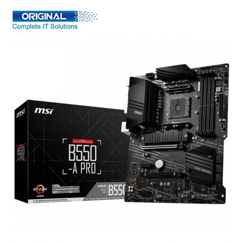 MSI B550-A Pro AMD 3rd Gen DDR4 AM4 ATX Motherboard