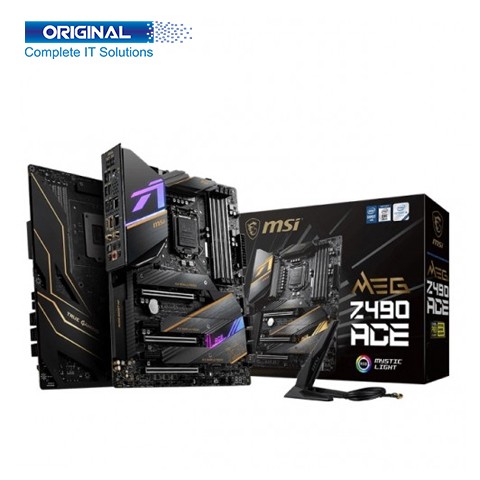 MSI MEG Z490 ACE 10th Gen ATX Gaming Motherboard