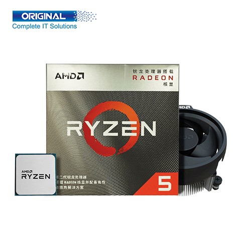 AMD Ryzen 5 3400G 3.7GHz-4.2GHz Max. 4 Core AMD AM4 Socket Graphics Processor