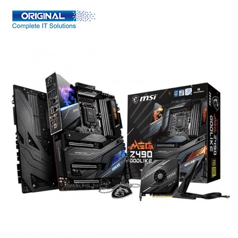 MSI MEG Z490 GODLIKE 10th Gen E-ATX Gaming Motherboard