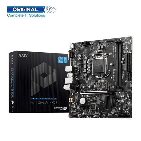 MSI H510M-A PRO 10th and 11th Gen Mirco-ATX Motherboard