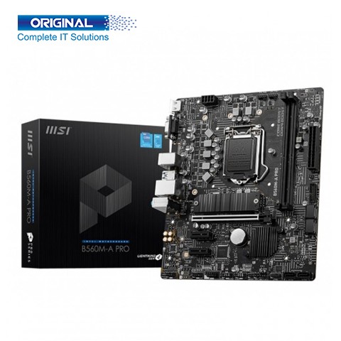 MSI B560M-A PRO 11th Gen DDR4 Intel LGA1200 mATX Motherboard