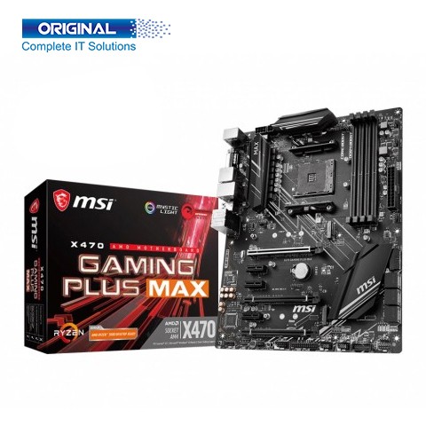 MSI X470 Gaming Plus Max RGB AMD AM4 ATX Motherboard