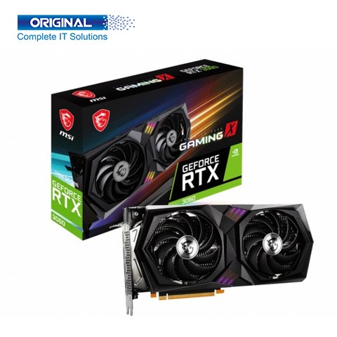 MSI GeForce RTX 3060 GAMING X 12GB GDDR6 NVIDIA Graphics Card