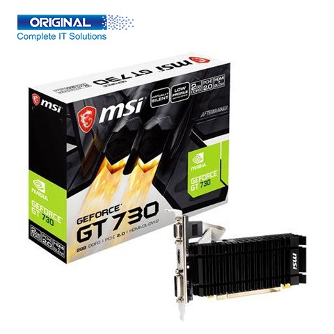 MSI GeForce GT 730 2GB GDDR3 NVIDIA Graphics Card