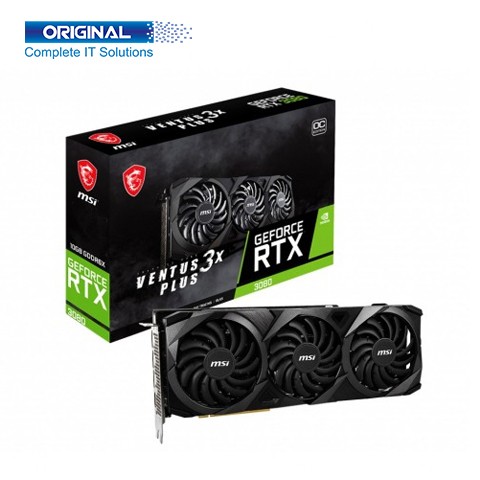 MSI GeForce RTX 3080 VENTUS 3X PLUS 10GB OC LHR NVIDIA Graphics Card
