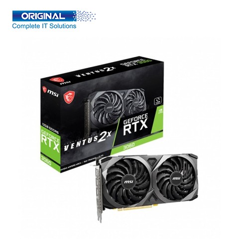 MSI GEFORCE RTX 3060 VENTUS 2X 12GB Graphics Card (Bundle With PC)