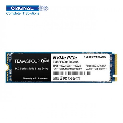 TEAM MP33 256GB M.2 2280 PCIe NVMe SSD