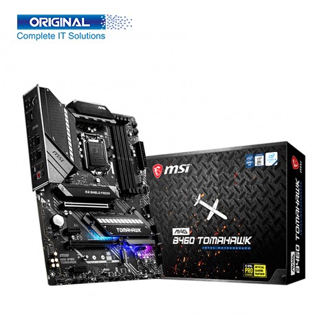 MSI MAG B460 TOMAHAWK 10th Gen Intel LGA1200 Motherboard