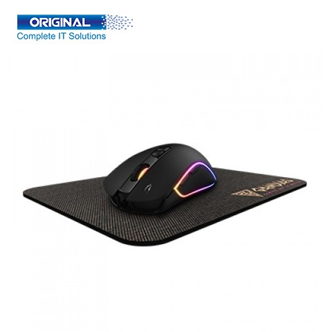 Gamdias ZEUS E3 Wired Gaming Mouse With Mouse Pad Combo