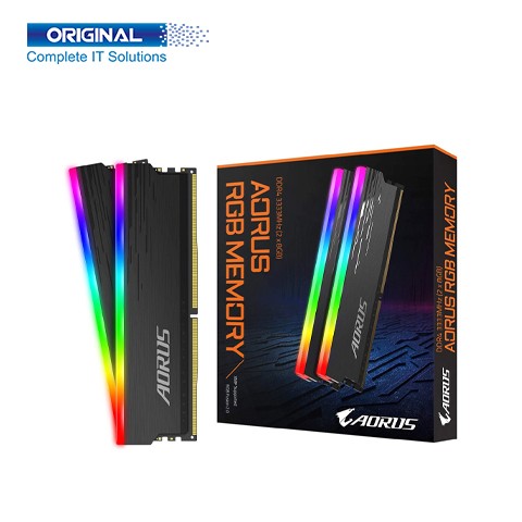 Gigabyte AORUS RGB DDR4 16GB (2x8GB) 3333MHz Desktop Gaming RAM