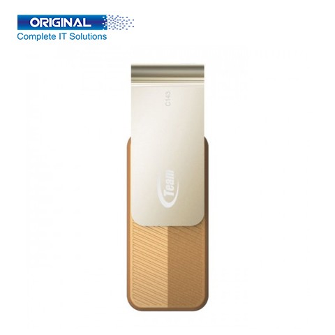 Team C143 128GB USB 3.2 White-Brown Pen Drive