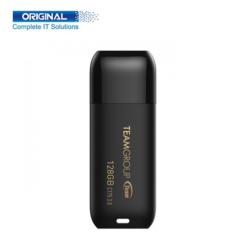 Team C175 128GB USB 3.2 Black Pen Drive