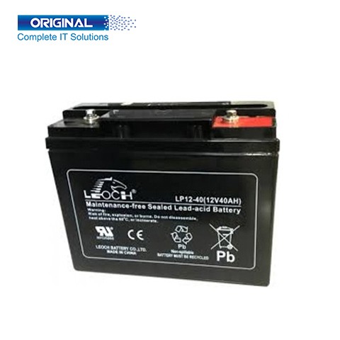 Leoch LP12-40 (12V 40Ah) Sealed Lead Acid Battery