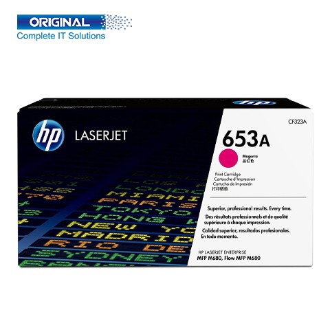 HP 653A Magenta Original LaserJet Toner Cartridge (CF323A)