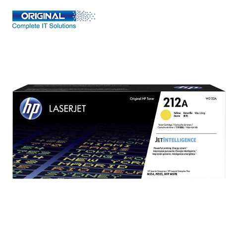 HP 212A Yellow Original Color LaserJet Toner (W2122A)