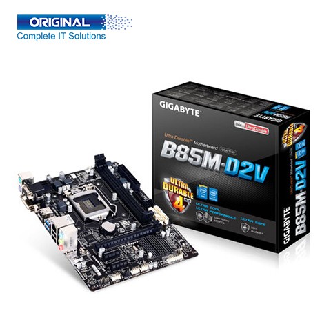 Gigabyte B85M D2V DDR3 RAM 4th Gen Intel LGA1150 Socket Motherboard