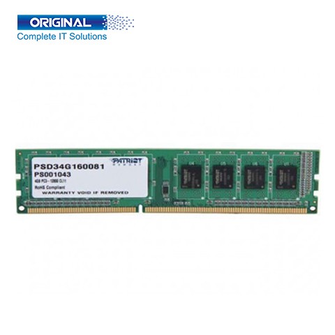 Patriot Signature Line 4GB DDR3 1600MHz Desktop Ram