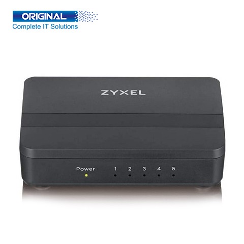 Zyxel GS-105SV2 5-Port Gigabit Ethernet Media Desktop Switch